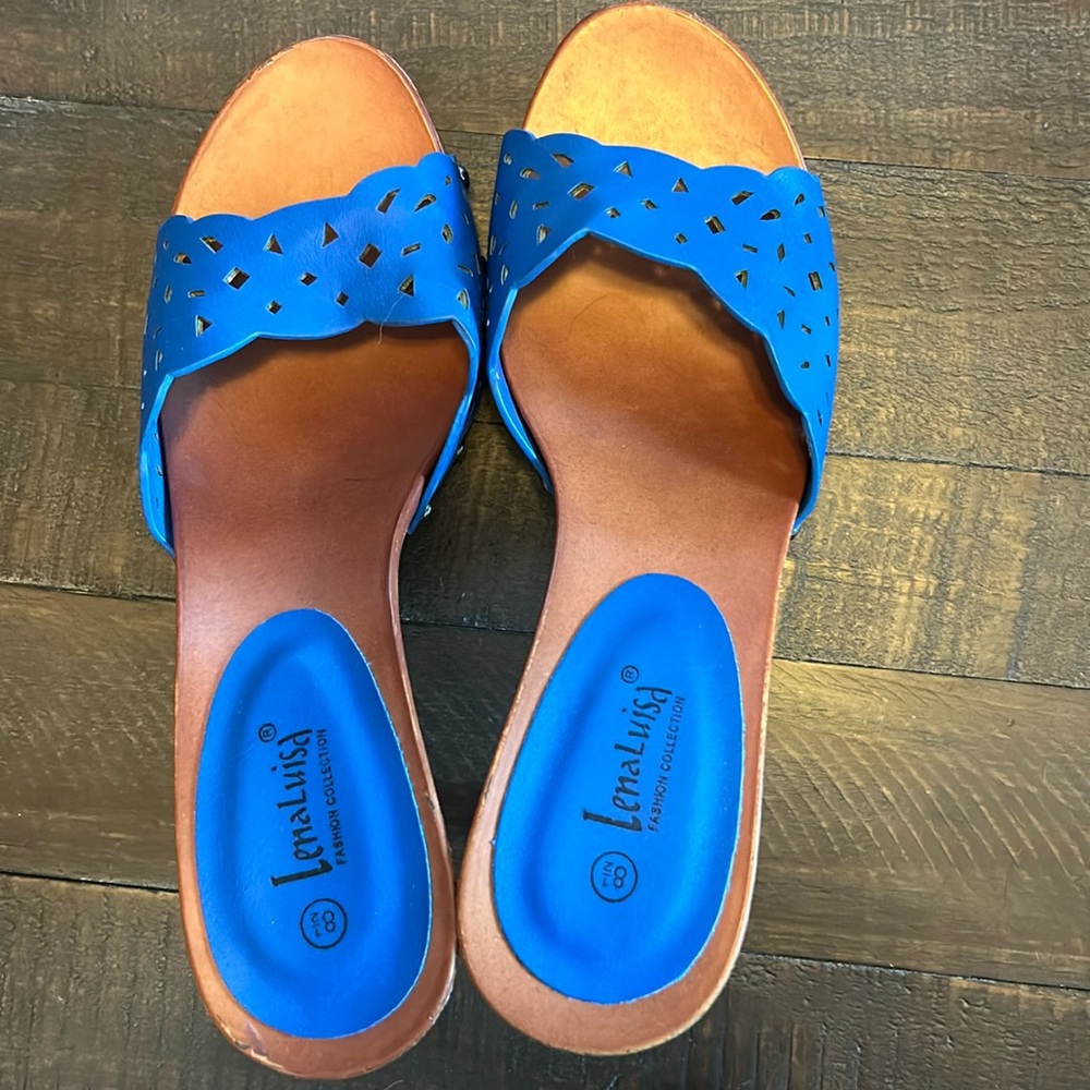 Royal Blue Lena Luisa Fashion heels